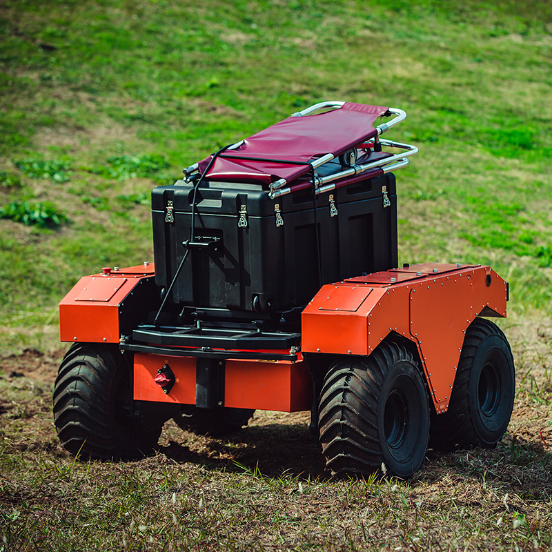 水陸兩棲無人越野平臺(水陸兩棲應急救援全地形多功能機器人)